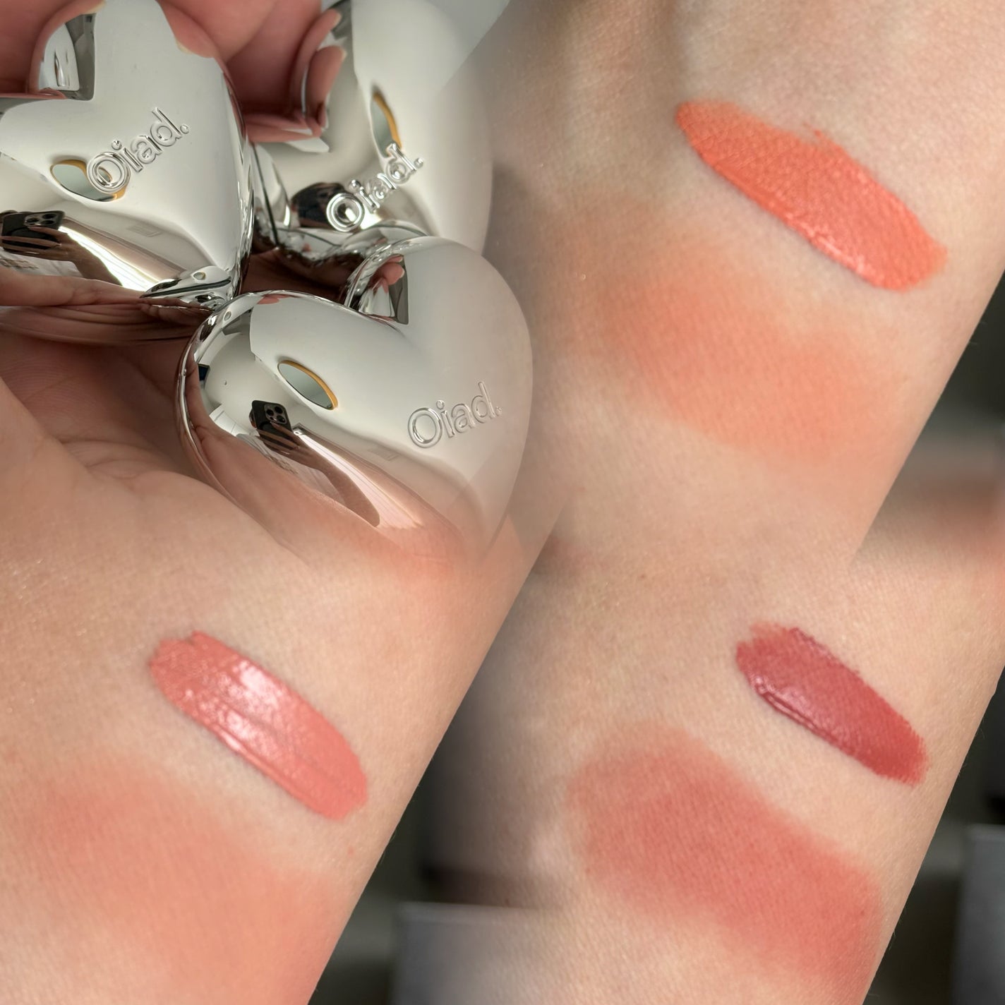 シルバーパース ムースクリーム リップ&チーク/oiad/ジェル・クリームチークを使ったクチコミ(2枚目)