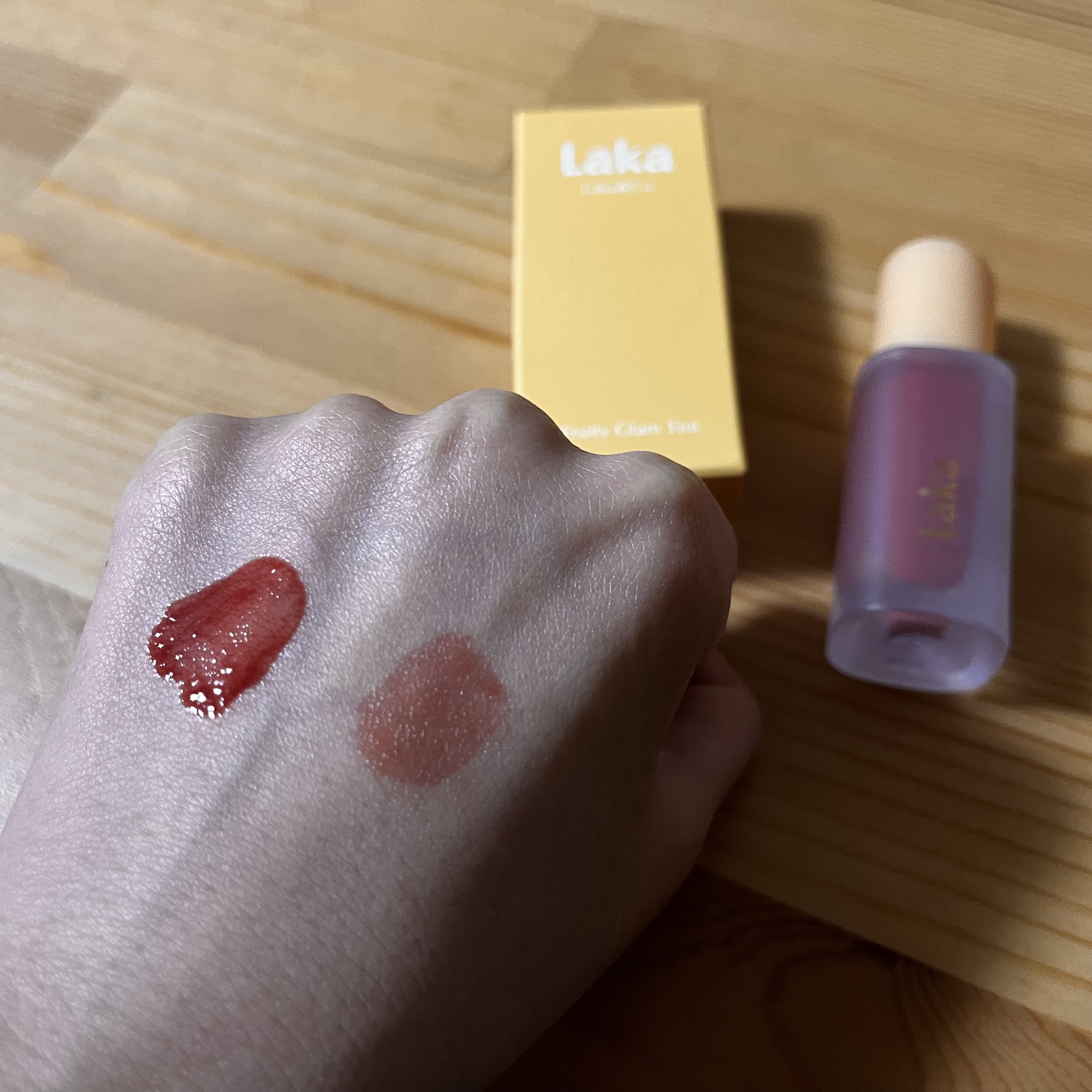 フルーティーグラムティント/Laka/リップティントを使ったクチコミ（3枚目）