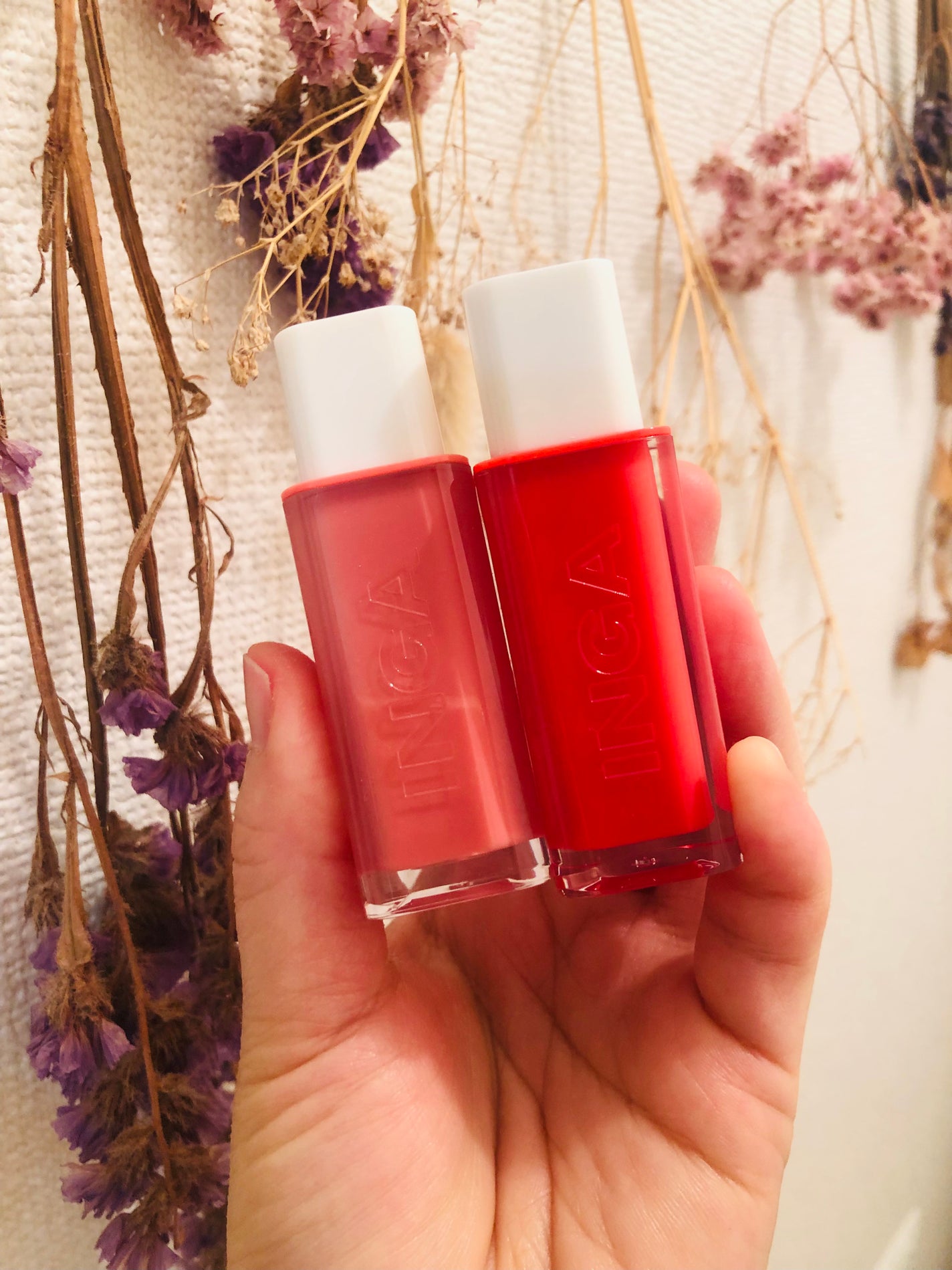 ウォーターグローリップティント/INGA/リップティントを使ったクチコミ(1枚目)