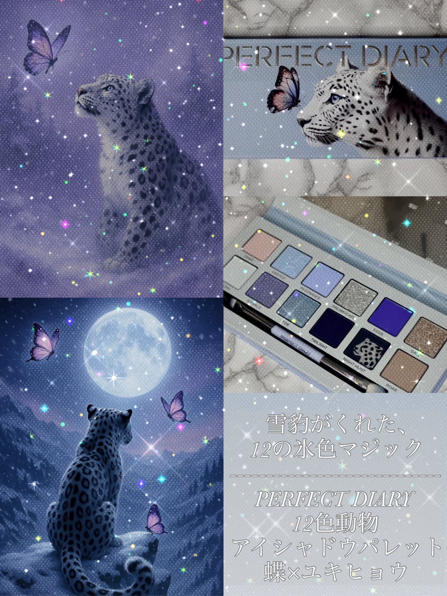 エクスプローラ12色 動物アイシャドウパレット/PERFECT DIARY/アイシャドウパレットを使ったクチコミ(1枚目)