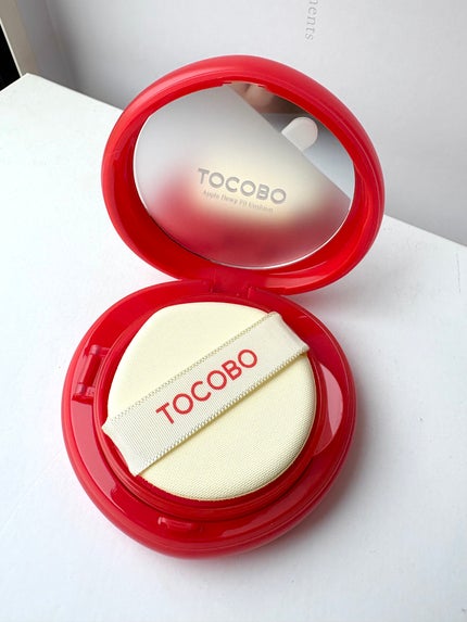 アップルデューイフィットクッションファンデーション/TOCOBO/クッションファンデーションを使ったクチコミ(2枚目)