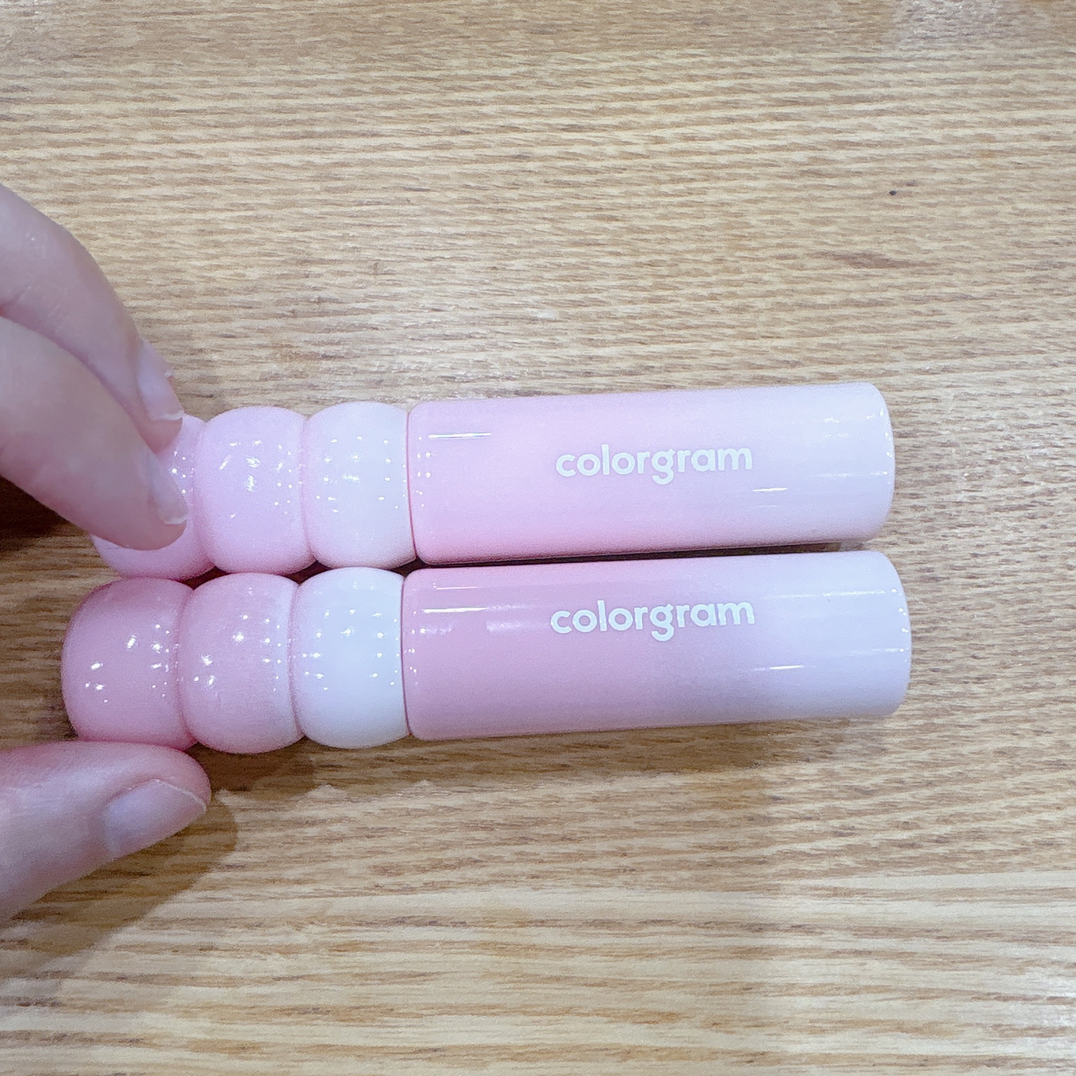 カラーグラム タンフルグラスティントミルク/Colorgram/リップティントを使ったクチコミ（2枚目）