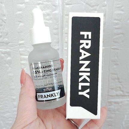 ナイアシンジンクビーズセラム/Frankly/美容液を使ったクチコミ(3枚目)