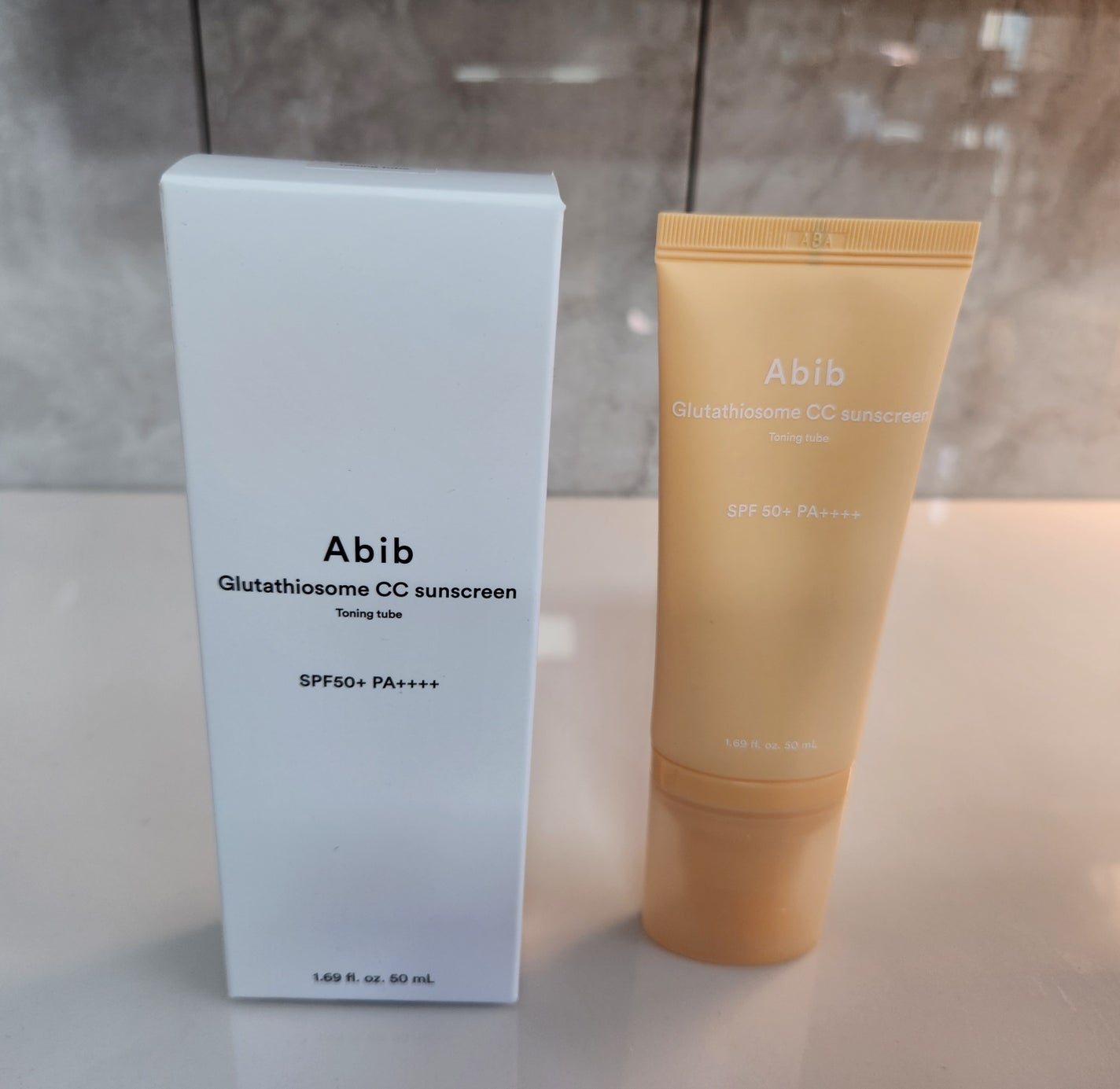 グルタチオンソームCCサンクリームトーニングチューブ/Abib /CCクリームを使ったクチコミ(1枚目)