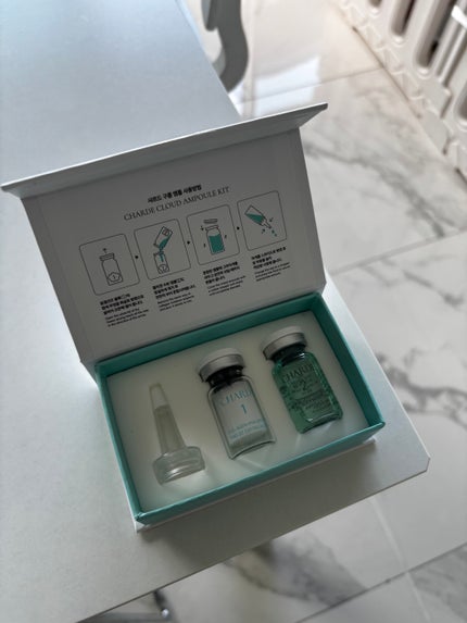 クラウドアンプル 1week キット/CHARDE/美容液を使ったクチコミ(5枚目)
