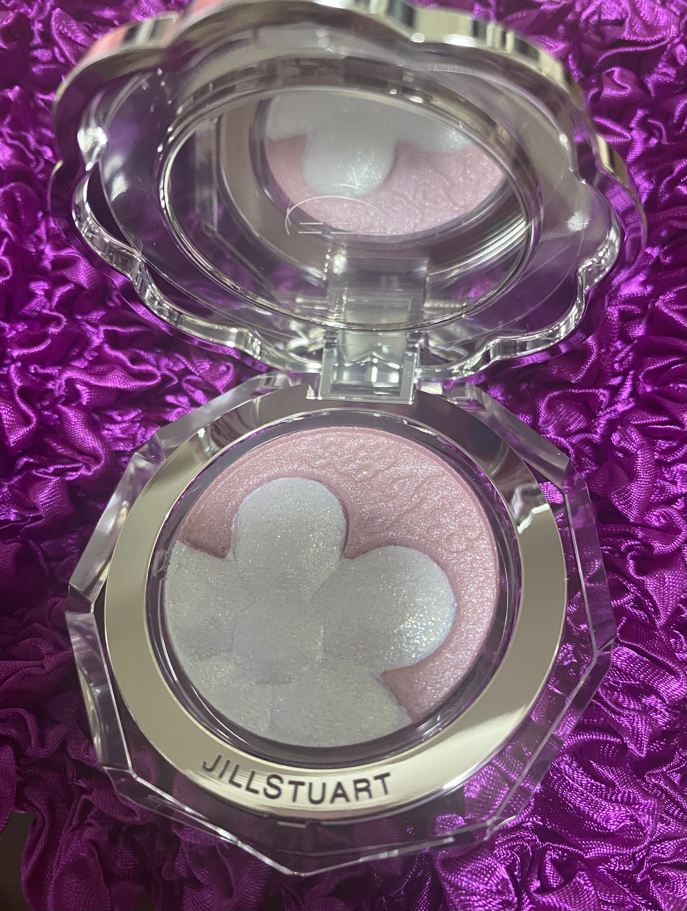 ジルスチュアート クリスタルブルーム ペタルクチュールアイズ デュオ/JILL STUART/アイシャドウパレットを使ったクチコミ（1枚目）