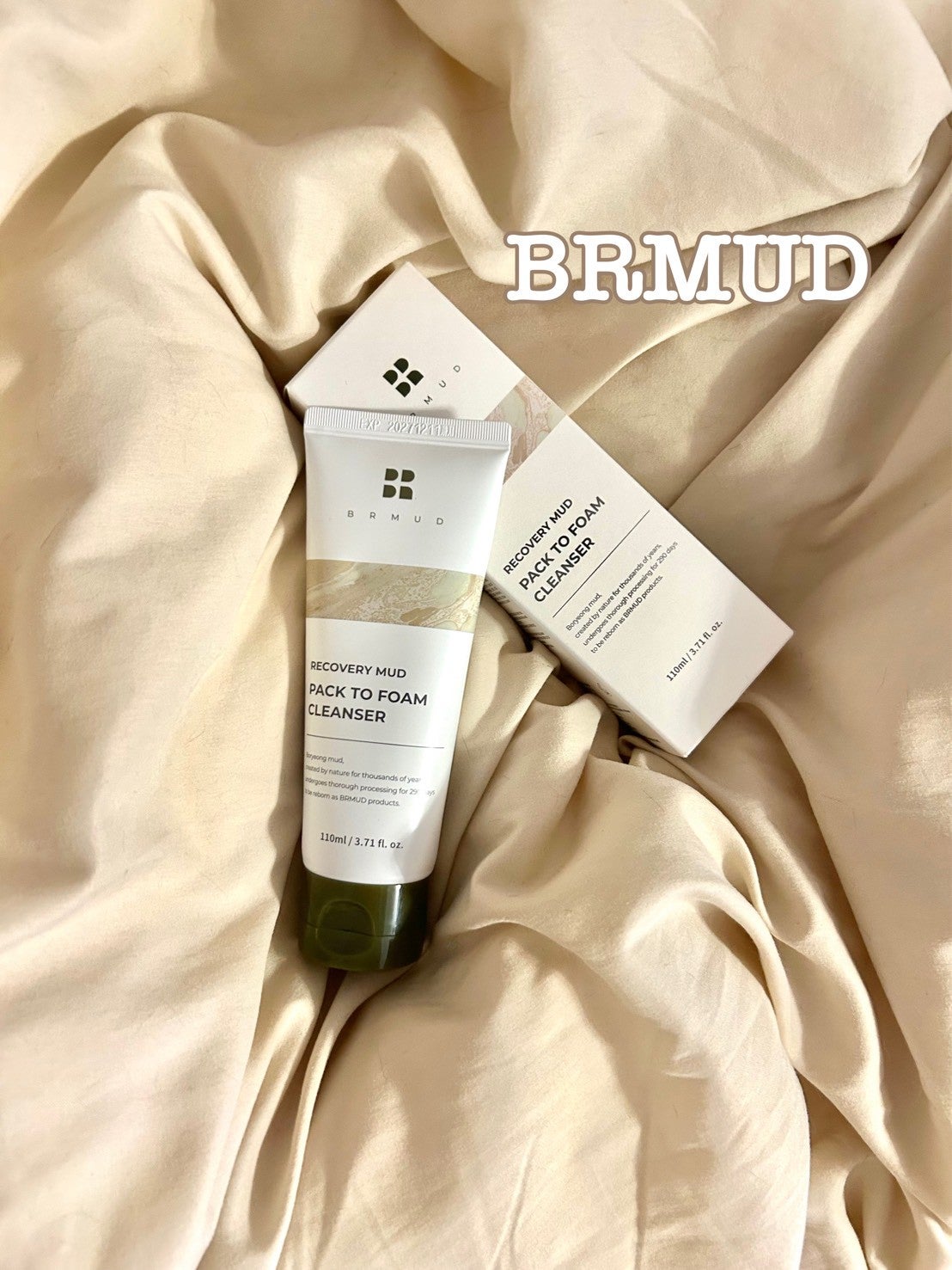 リカバリーマッドバックツーフォームクレンザー/BRMUD/洗顔フォームを使ったクチコミ(1枚目)