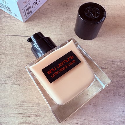 アンリミテッド ケア ツヤ セラム ファンデーション/shu uemura/リキッドファンデーションを使ったクチコミ(3枚目)