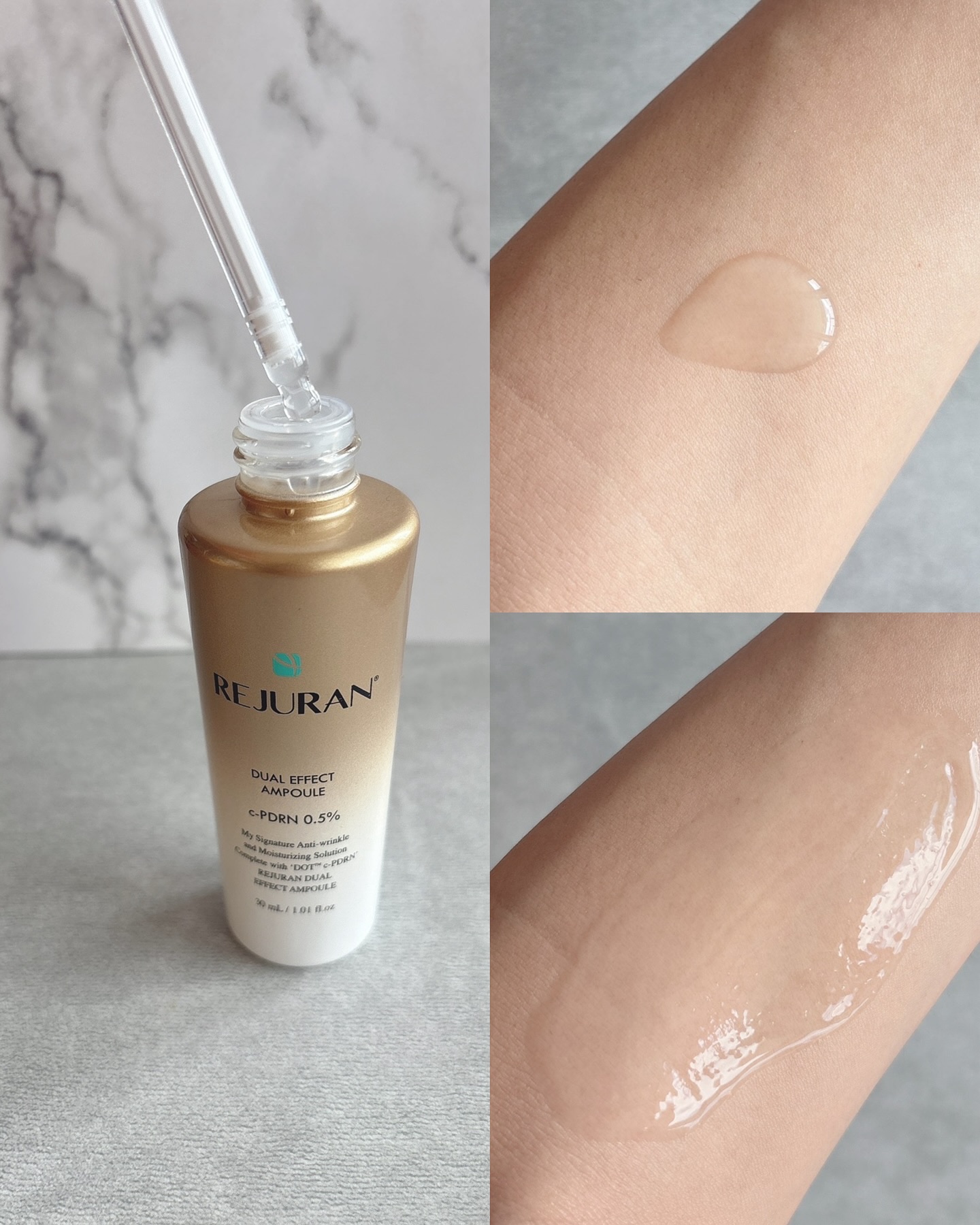 REJURAN デュアル エフェクト アンプル 30mL/REJURAN COSMETICS/美容液を使ったクチコミ（3枚目）