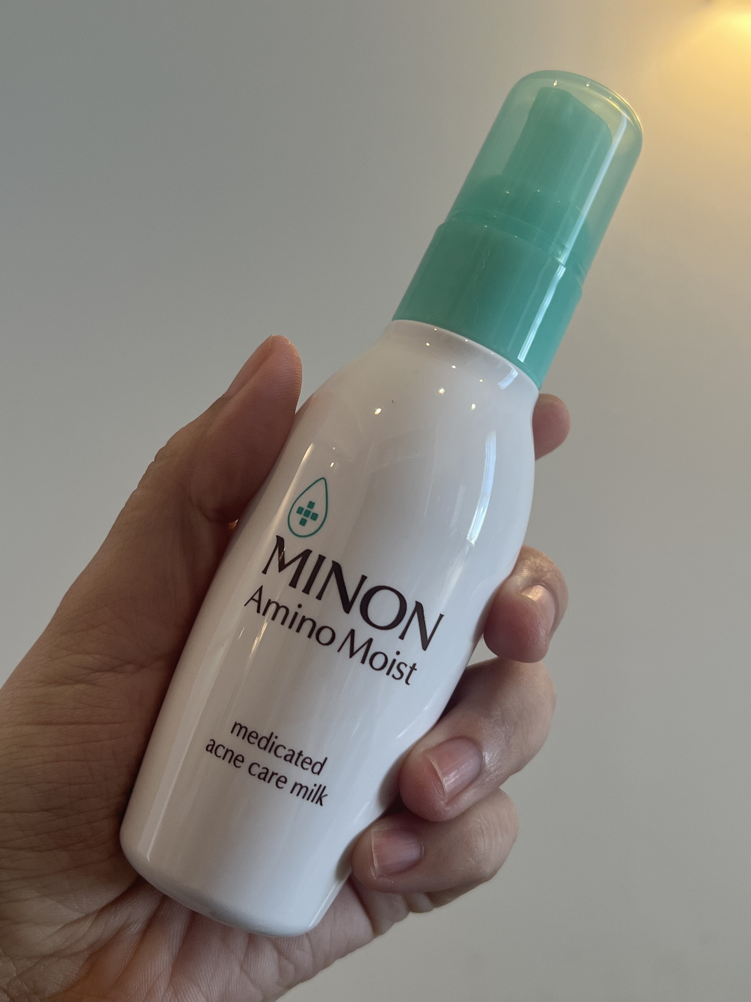 ミノン アミノモイスト 薬用アクネケア ミルク/ミノン/乳液を使ったクチコミ（1枚目）