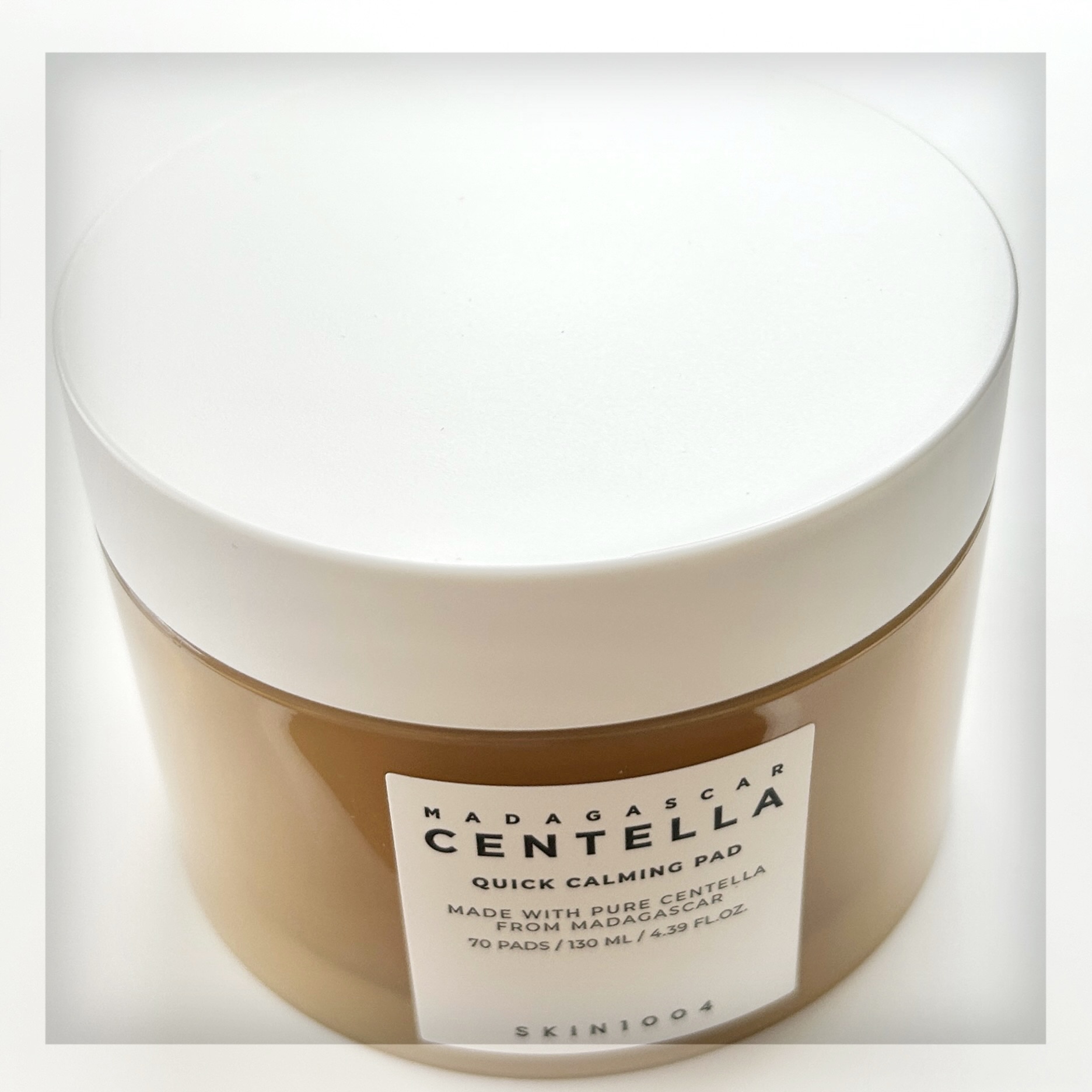 センテラ クイックカーミングパッド/SKIN1004/トナーパッドを使ったクチコミ（2枚目）