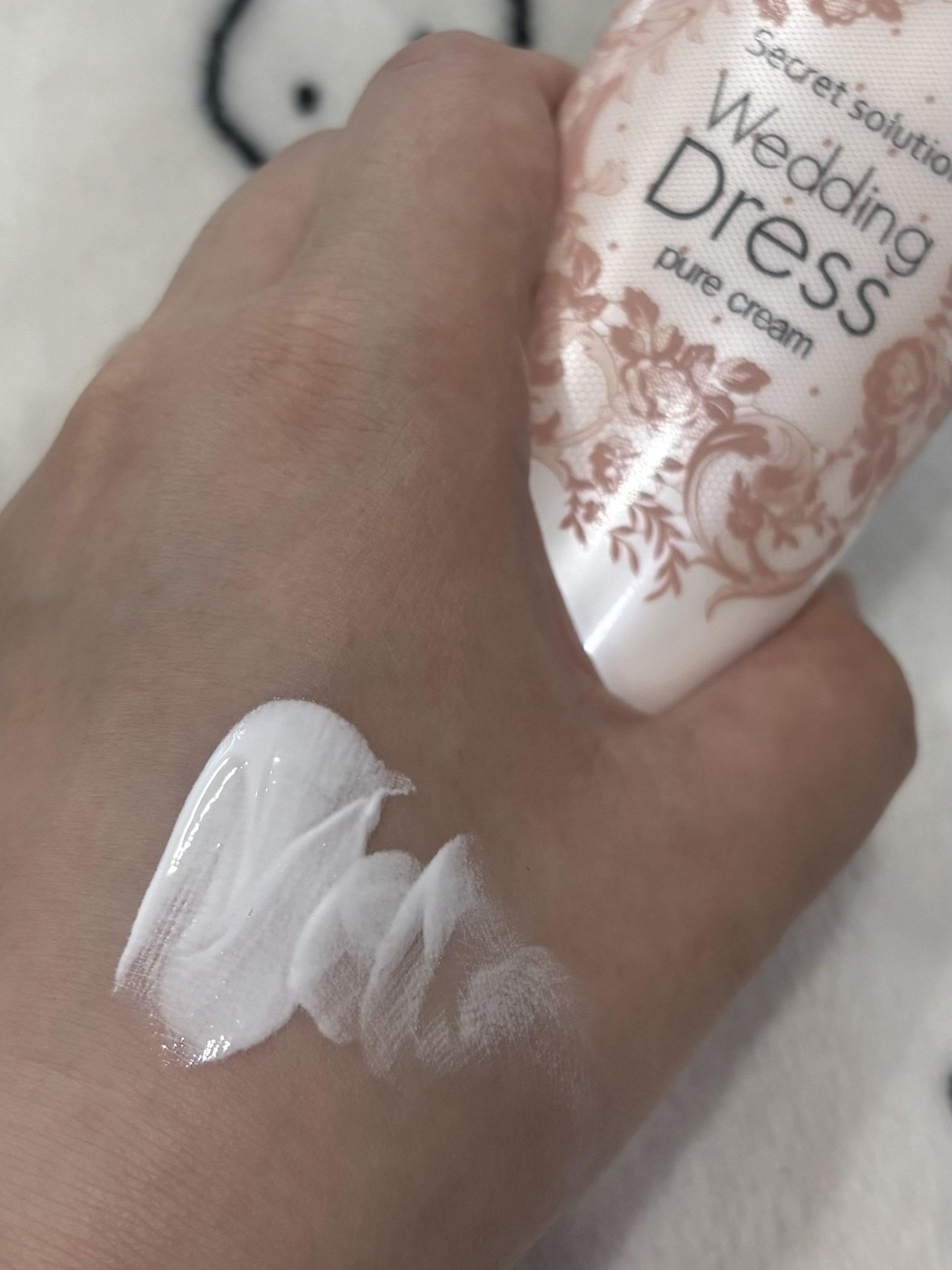 シークレットソルーションウェディングドレスピュアクリーム/It's skin/フェイスクリームを使ったクチコミ（2枚目）