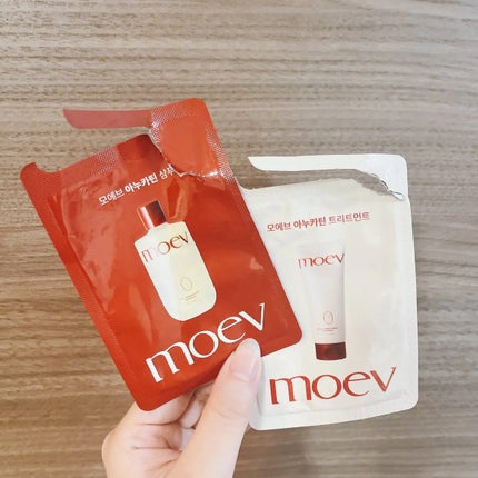 モエブ アヌカチン シャンプー/トリートメント/moev/市販シャンプーを使ったクチコミ(1枚目)