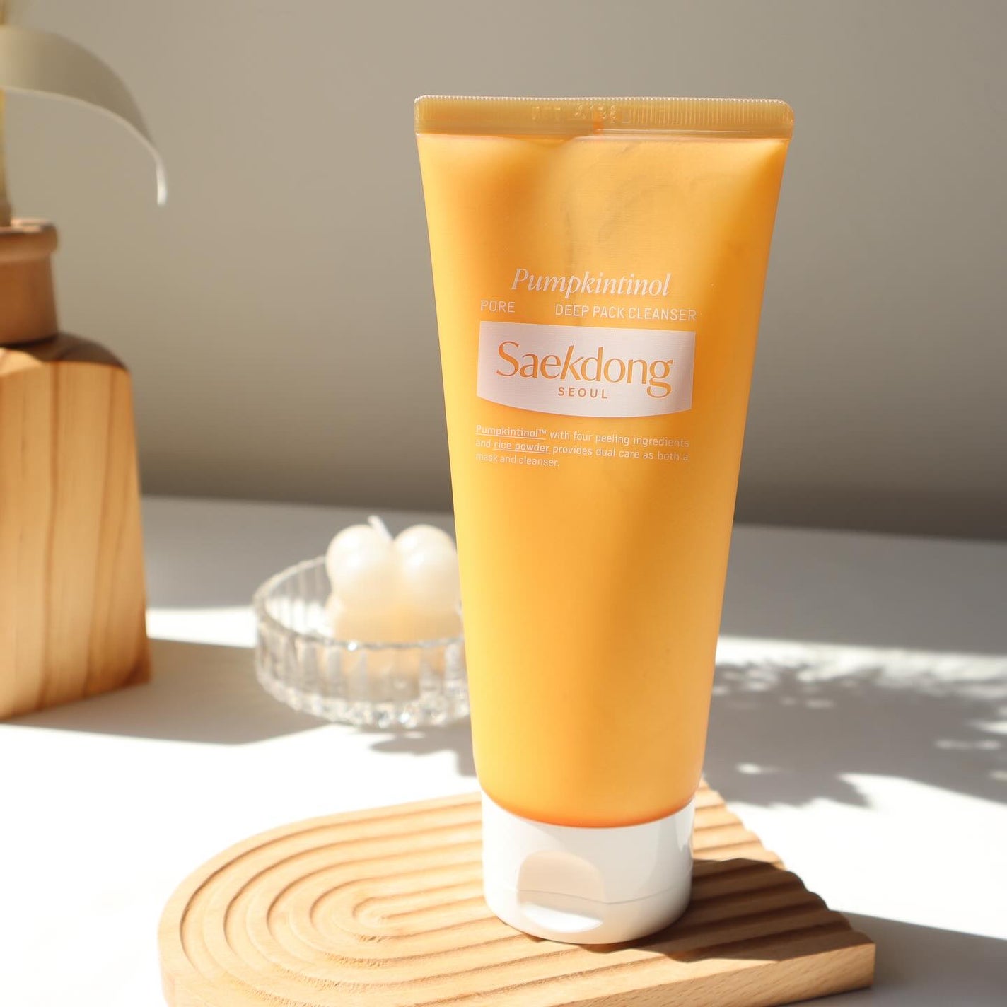 PUMPKINTINOL パッククレンザー/Saekdong SEOUL/洗顔フォームを使ったクチコミ(1枚目)