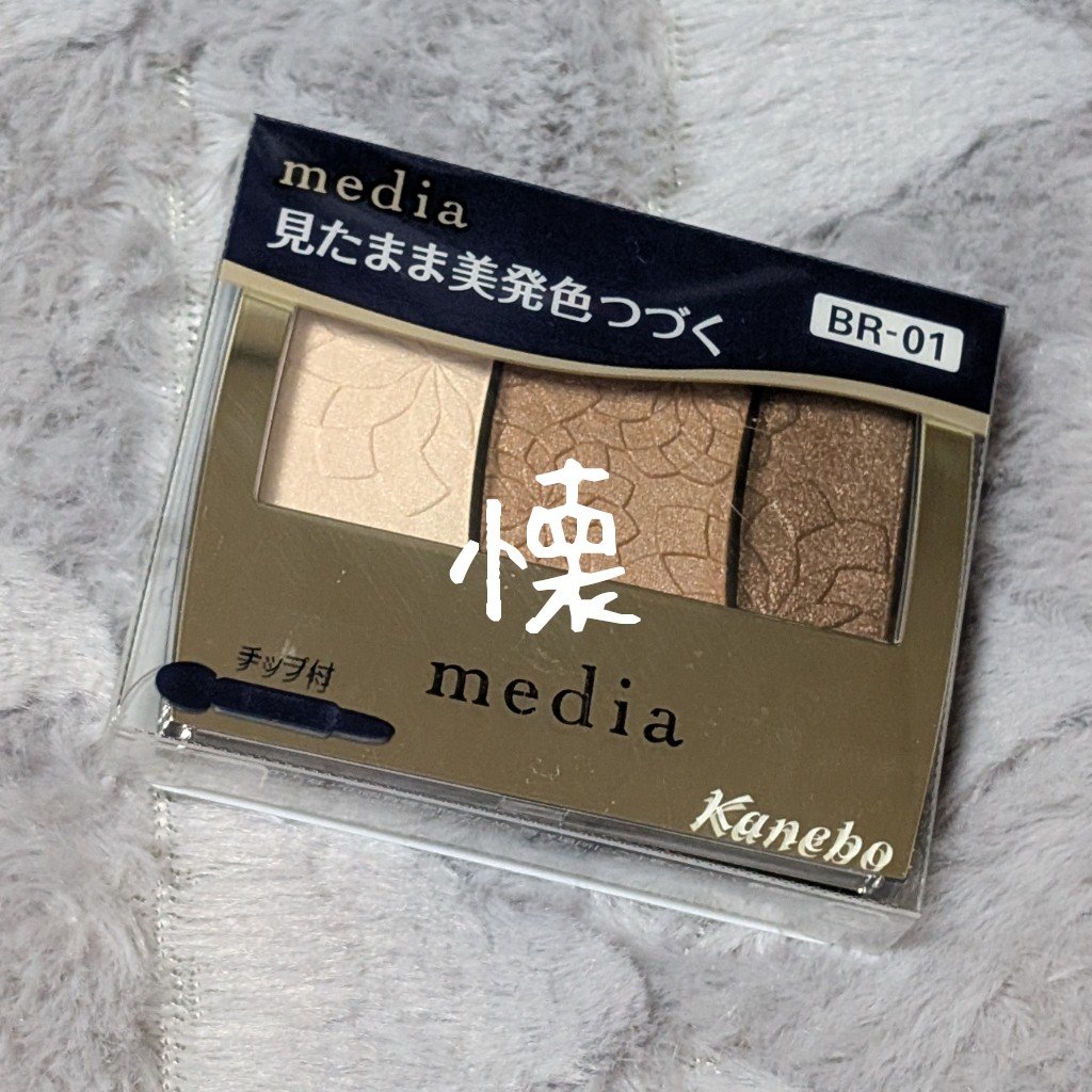 グラデカラーアイシャドウＮ/media/アイシャドウパレットを使ったクチコミ（1枚目）