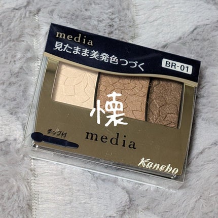 グラデカラーアイシャドウN/media/アイシャドウパレットを使ったクチコミ(1枚目)