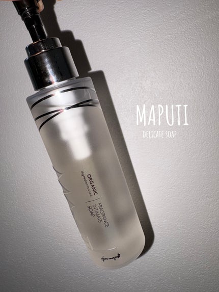 オーガニックフレグランスインティメイトソープ MAPUTI/MAPUTI/デリケートゾーンケアを使ったクチコミ(1枚目)