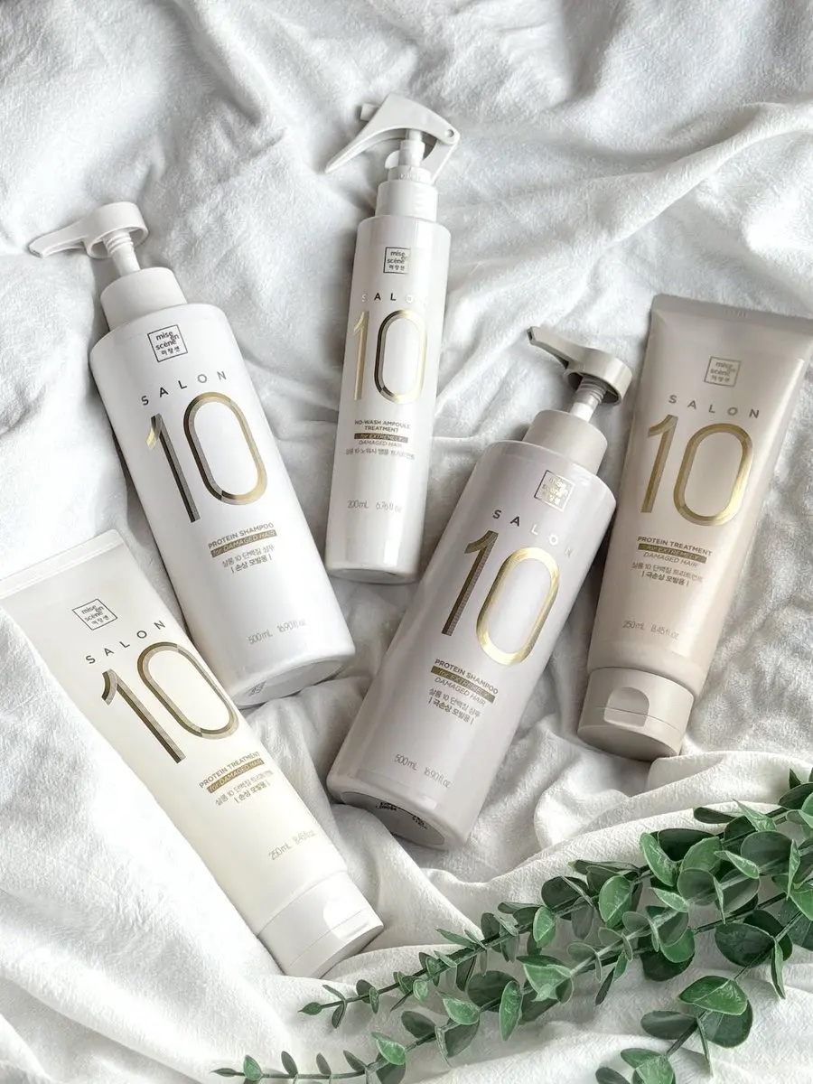 ミジャンセン サロン10 シャンプー/トリートメント ダメージヘア用/miseenscene/シャンプー・コンディショナーを使ったクチコミ（1枚目）