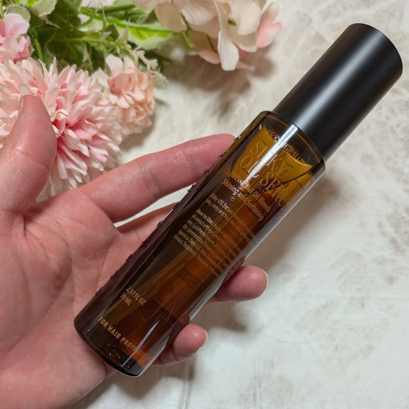 SILKY OIL SERUM/CULRY SHYLL/ヘアオイルを使ったクチコミ(3枚目)