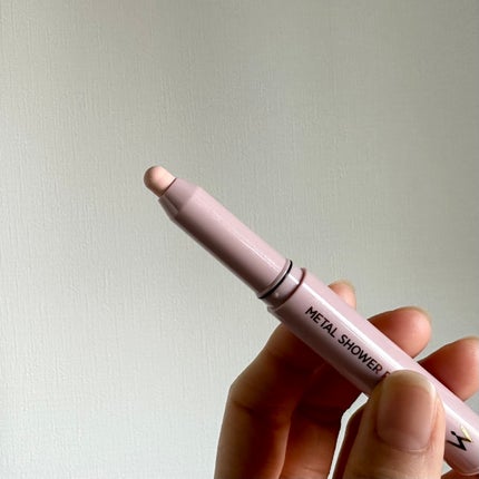 ウォンジョンヨ メタルシャワーペンシル 07 リコッタベージュ/Wonjungyo/スティックアイシャドウを使ったクチコミ(1枚目)