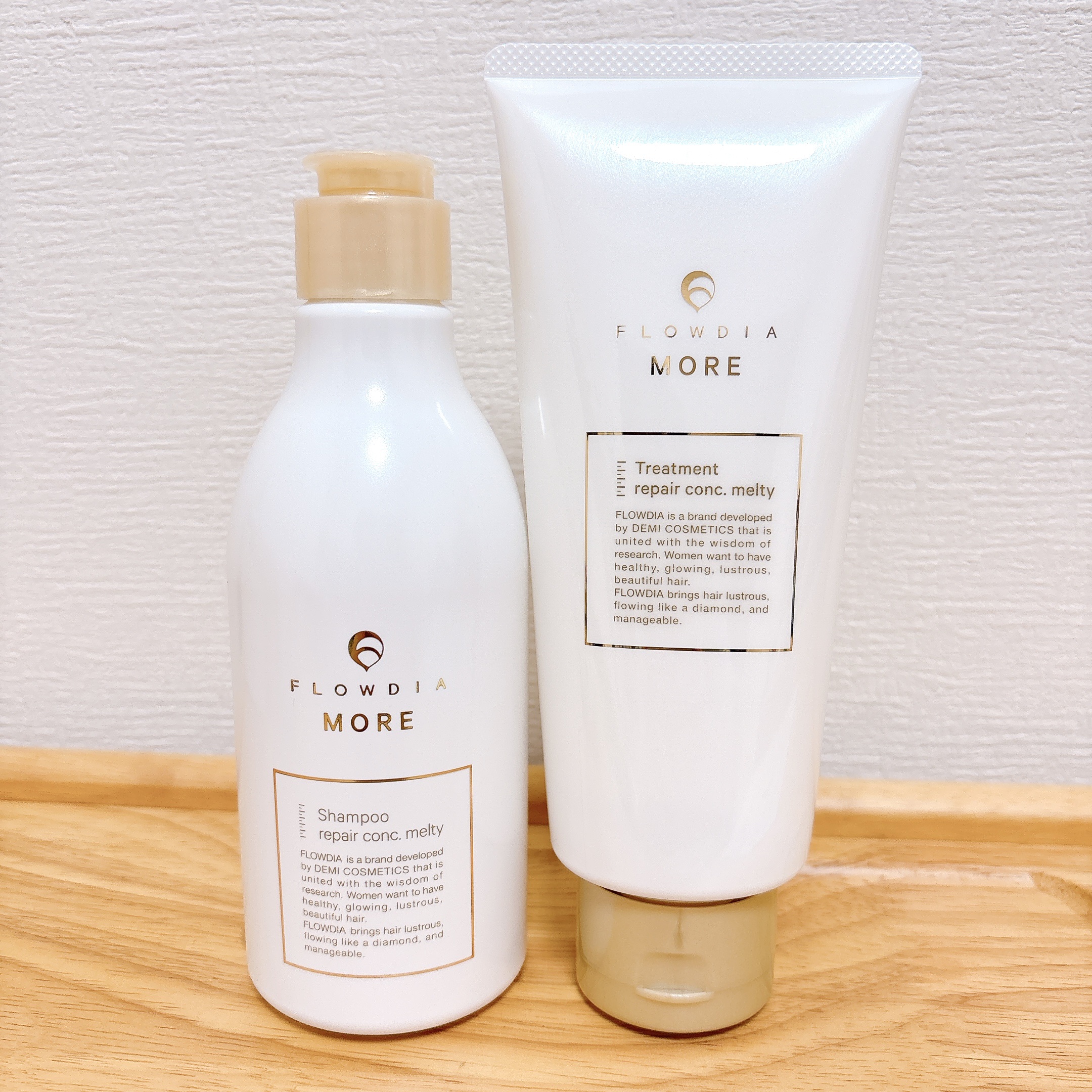 フローディアモア シャンプー リペアコンクメルティー/FLOWDIA/サロンシャンプーを使ったクチコミ（1枚目）