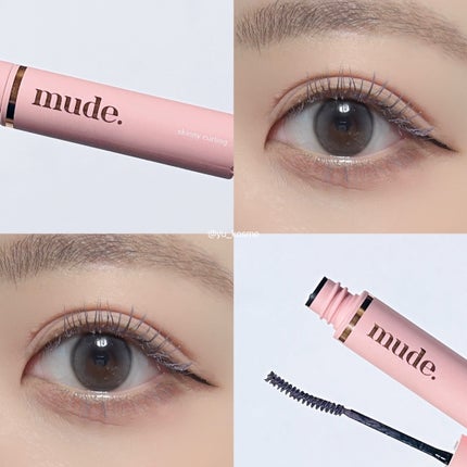 インスパイアスキニーカーリングマスカラ/mude/マスカラを使ったクチコミ(6枚目)