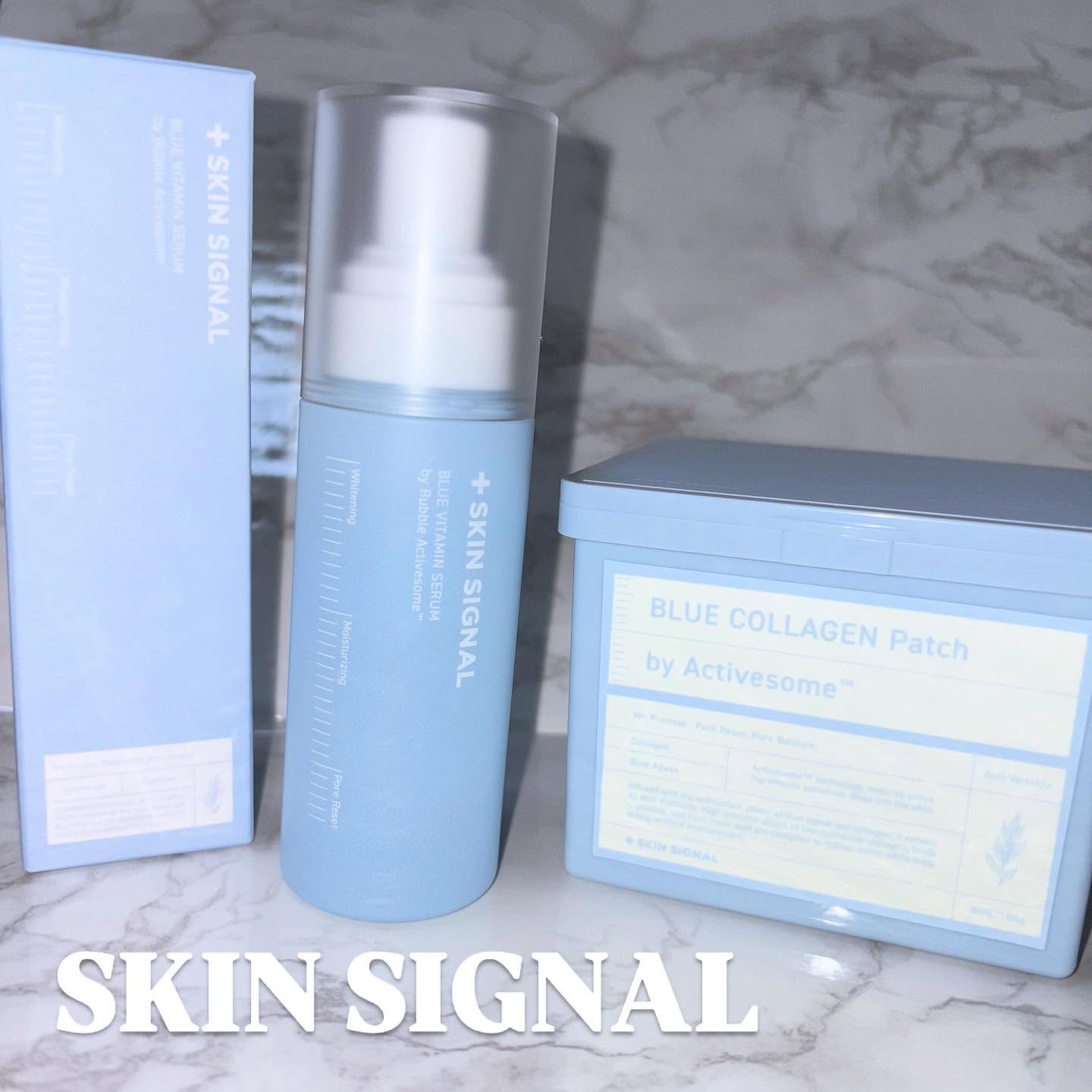 ブルービタミン バブルセラム エッセンス/SKIN SIGNAL/美容液を使ったクチコミ（1枚目）