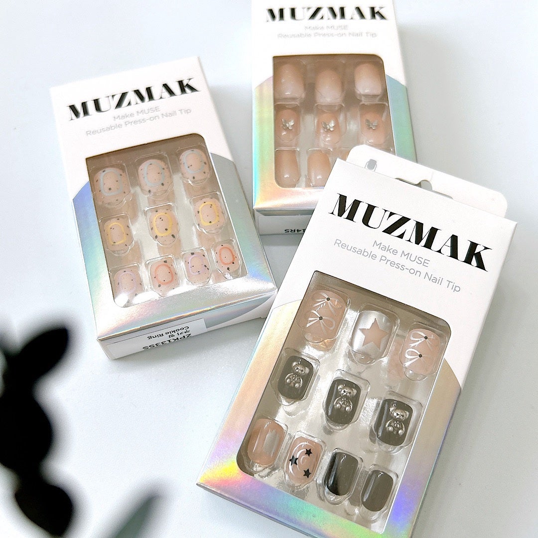haru on LIPS 「💅MUZMAKプレミアムリユーザブルネイルチップ𓂃特徴𓂃☑..」(1枚目)