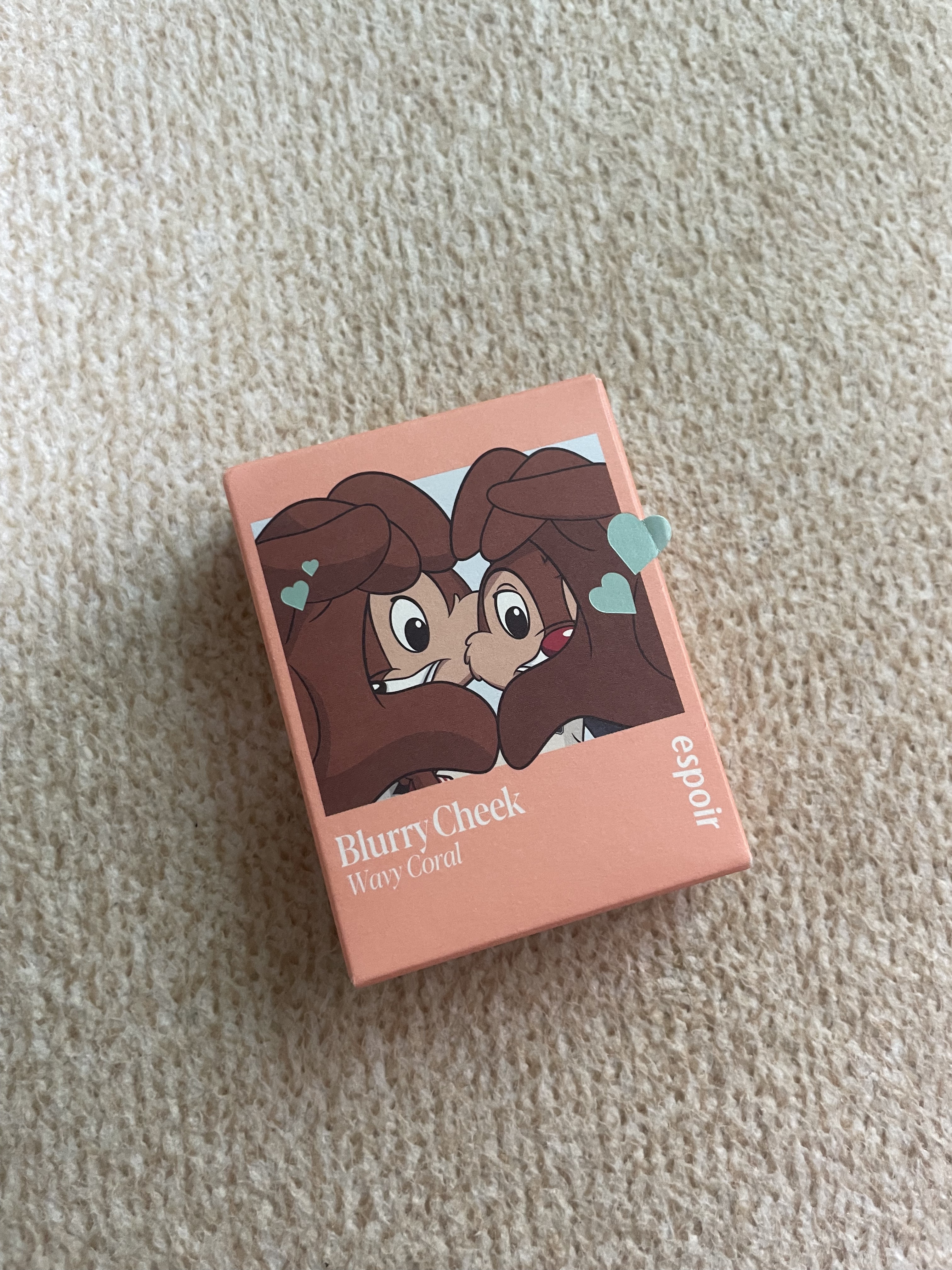 ブラリーチーク(ディズニーエディション)/espoir/チークを使ったクチコミ（1枚目）