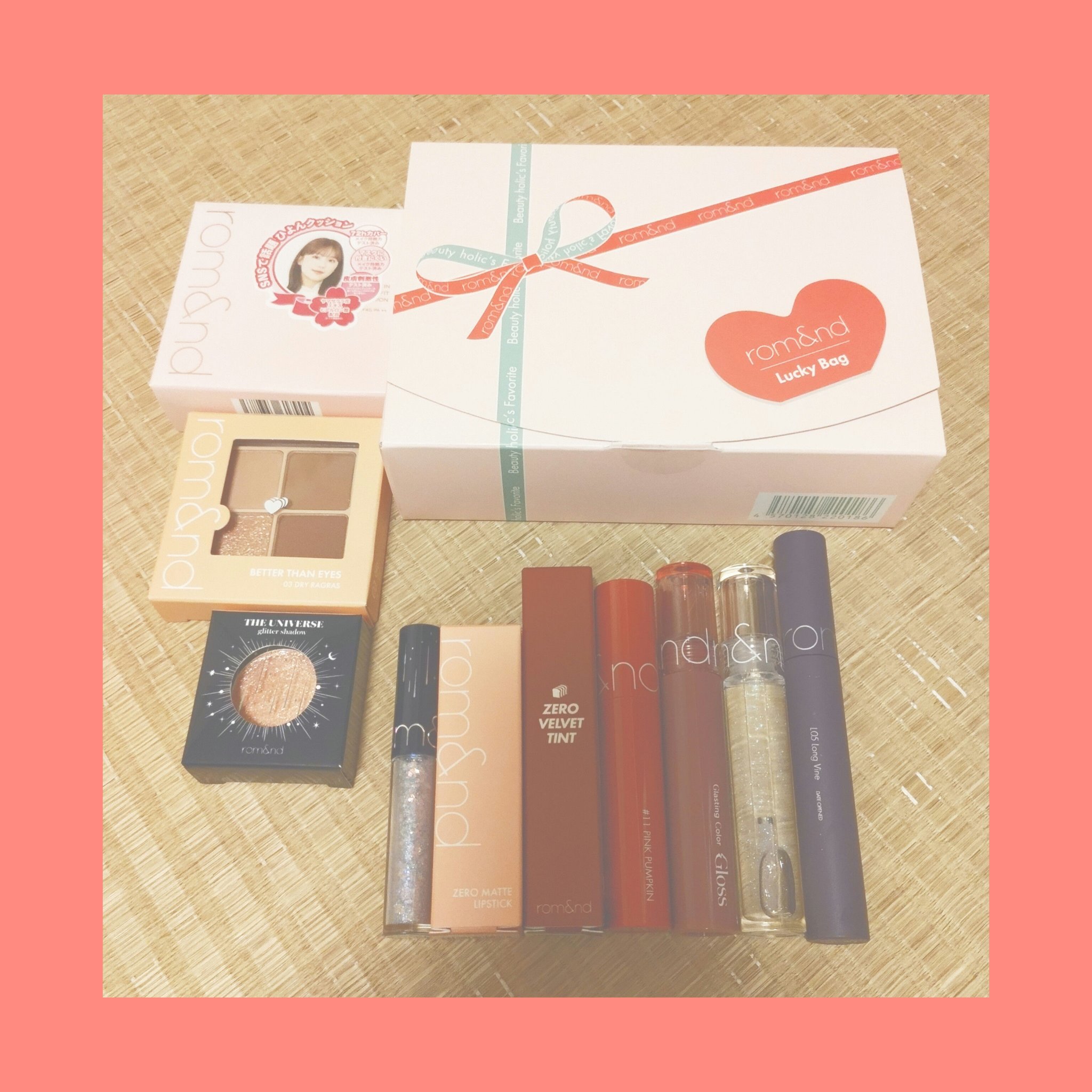 ジューシーラスティングティント/rom&nd/リップティントを使ったクチコミ（1枚目）