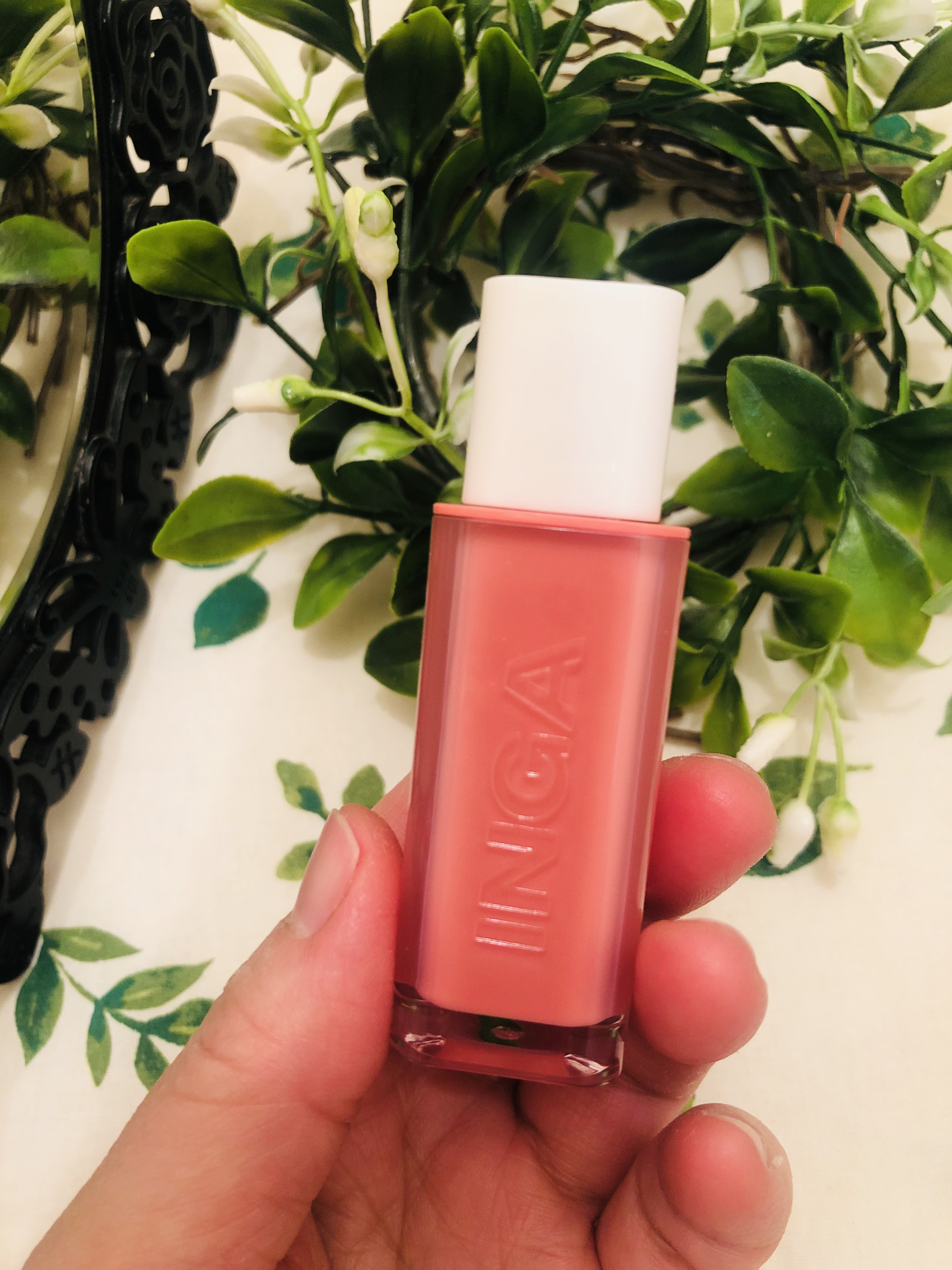 ウォーターグローリップティント/INGA/リップティントを使ったクチコミ（2枚目）