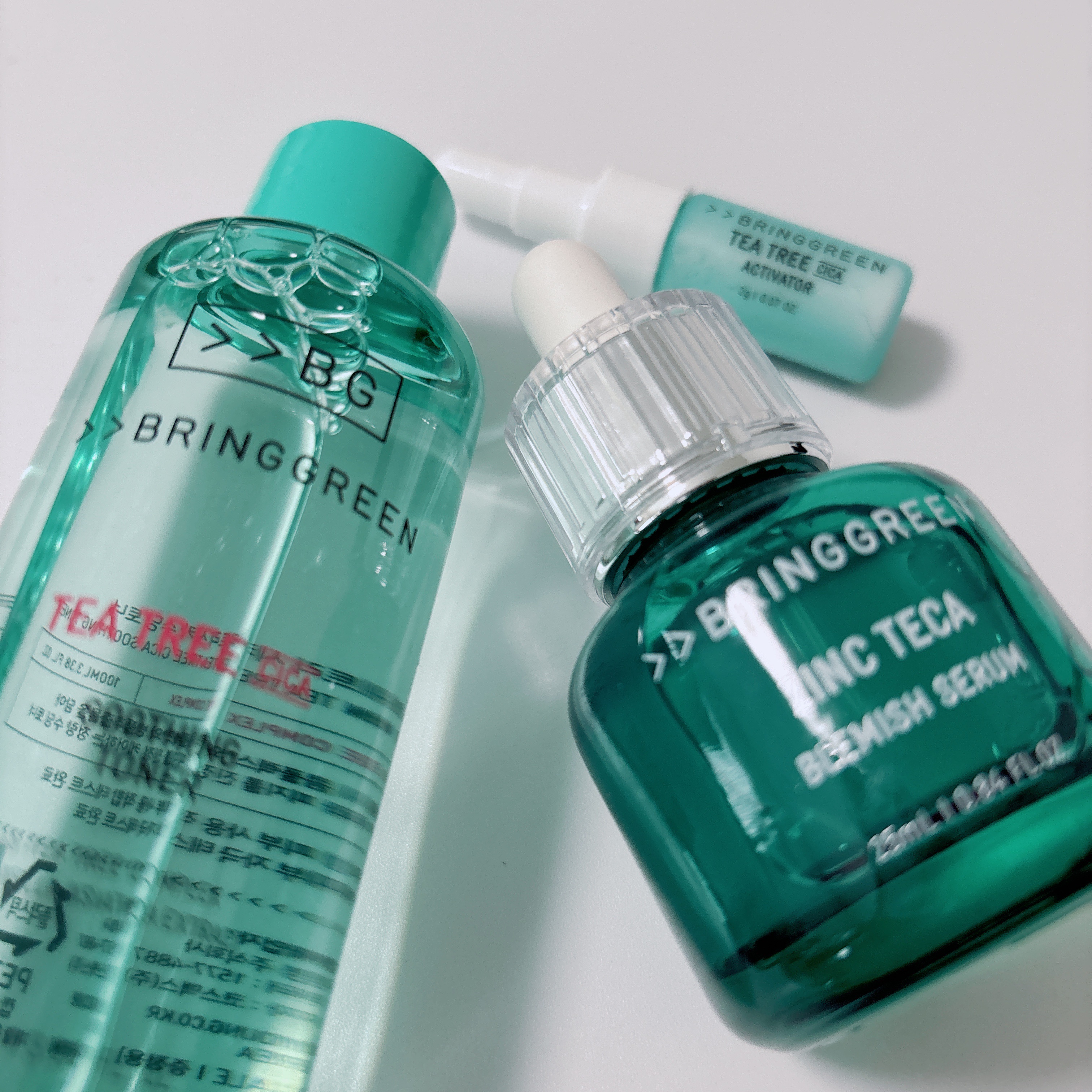 ジンクテカBセラムセット/BRING GREEN/スキンケアキットを使ったクチコミ（1枚目）