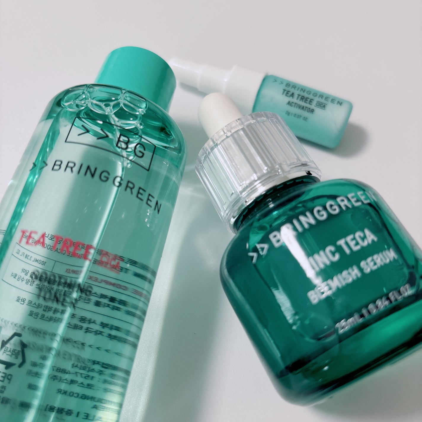 ジンクテカBセラムセット/BRING GREEN/スキンケアキットを使ったクチコミ(1枚目)
