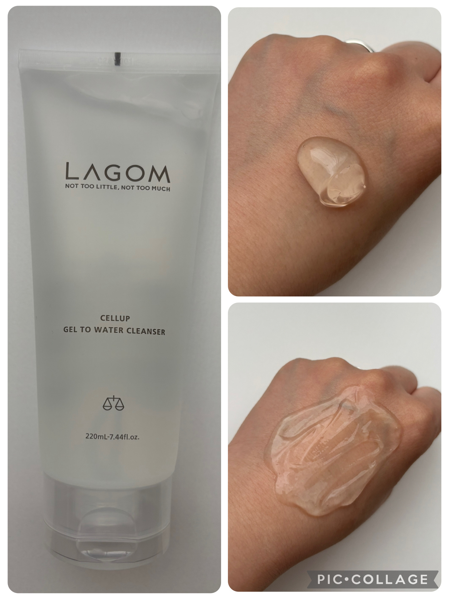 ラゴム ジェルトゥウォーター クレンザー(朝用洗顔)/LAGOM /その他洗顔料を使ったクチコミ（1枚目）