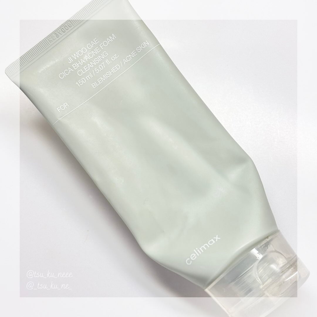 消しゴムシカBHAアクネフォームクレンジング/celimax/洗顔フォームを使ったクチコミ(1枚目)