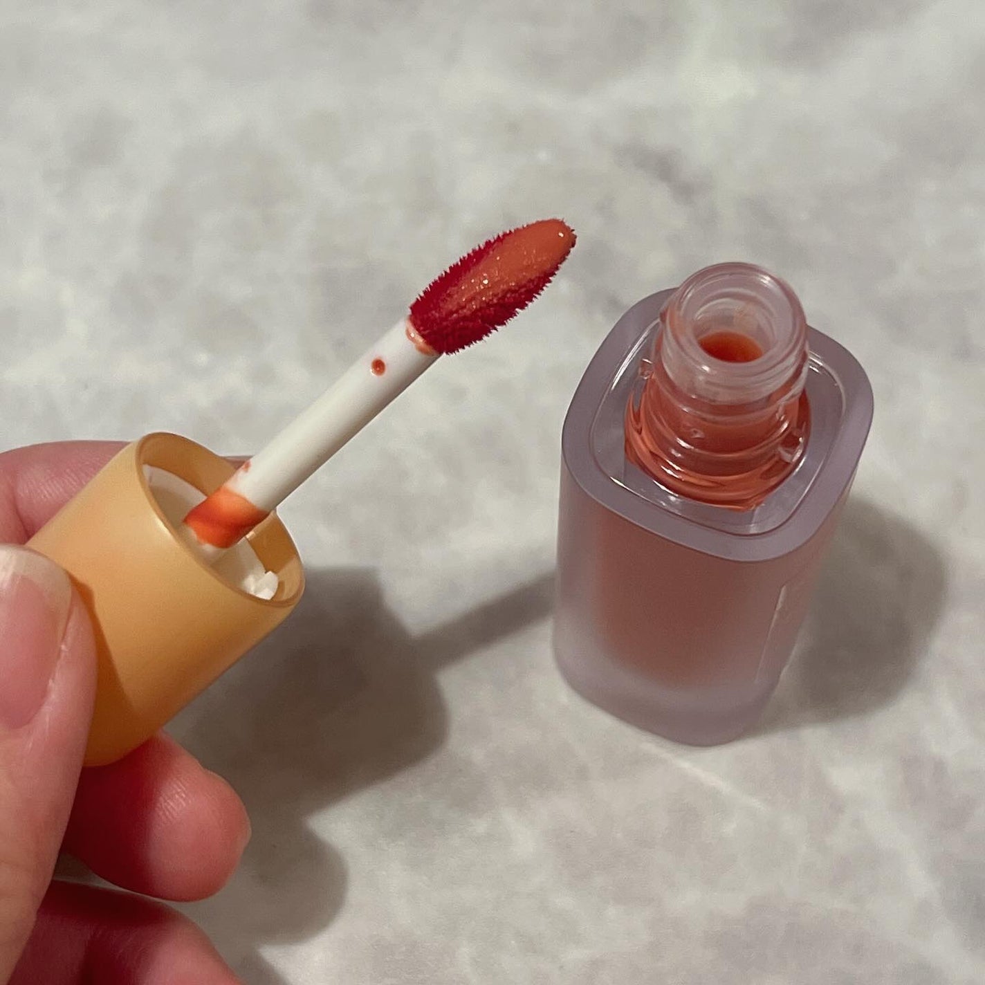 フルーティーグラムティント/Laka/リップティントを使ったクチコミ(3枚目)