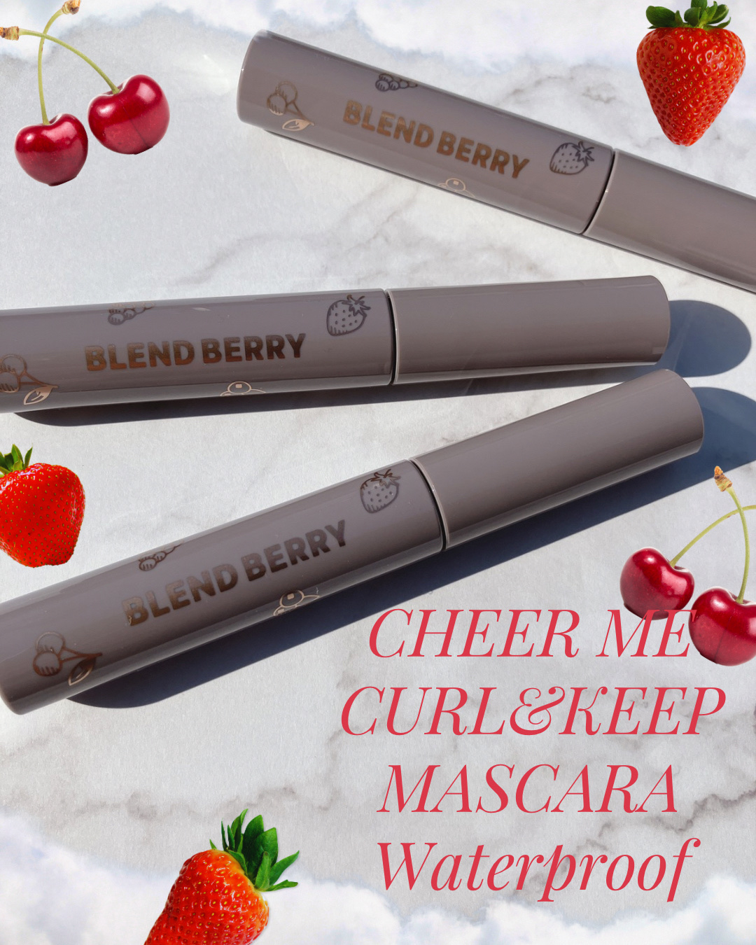 ブレンドベリー チアミー カール＆キープ マスカラ ＷＰ/BLEND BERRY/マスカラを使ったクチコミ（1枚目）