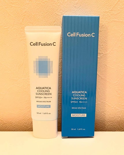 アクアティカクーリングサンスクリーン/Cell Fusion C(セルフュージョンシー)/日焼け止めクリームを使ったクチコミ(1枚目)