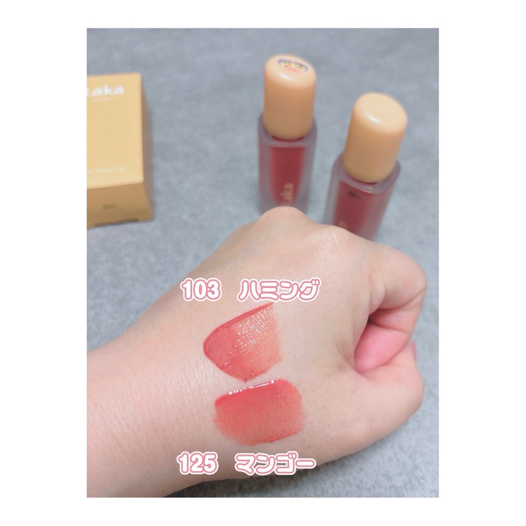 ★ATM★ on LIPS 「Lakaフルーティーグラムティント125マンゴー🥭..」(3枚目)