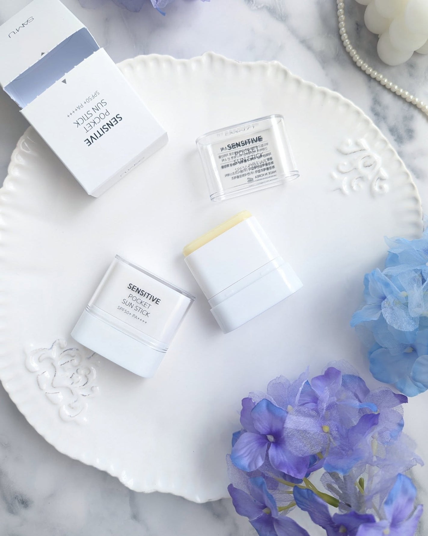 センシティブポケットサンスティック/SAM'U/日焼け止めスティックを使ったクチコミ(1枚目)