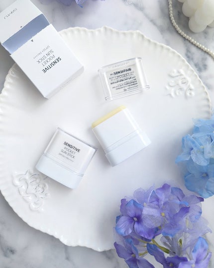 センシティブポケットサンスティック/SAM'U/日焼け止めスティックを使ったクチコミ(1枚目)