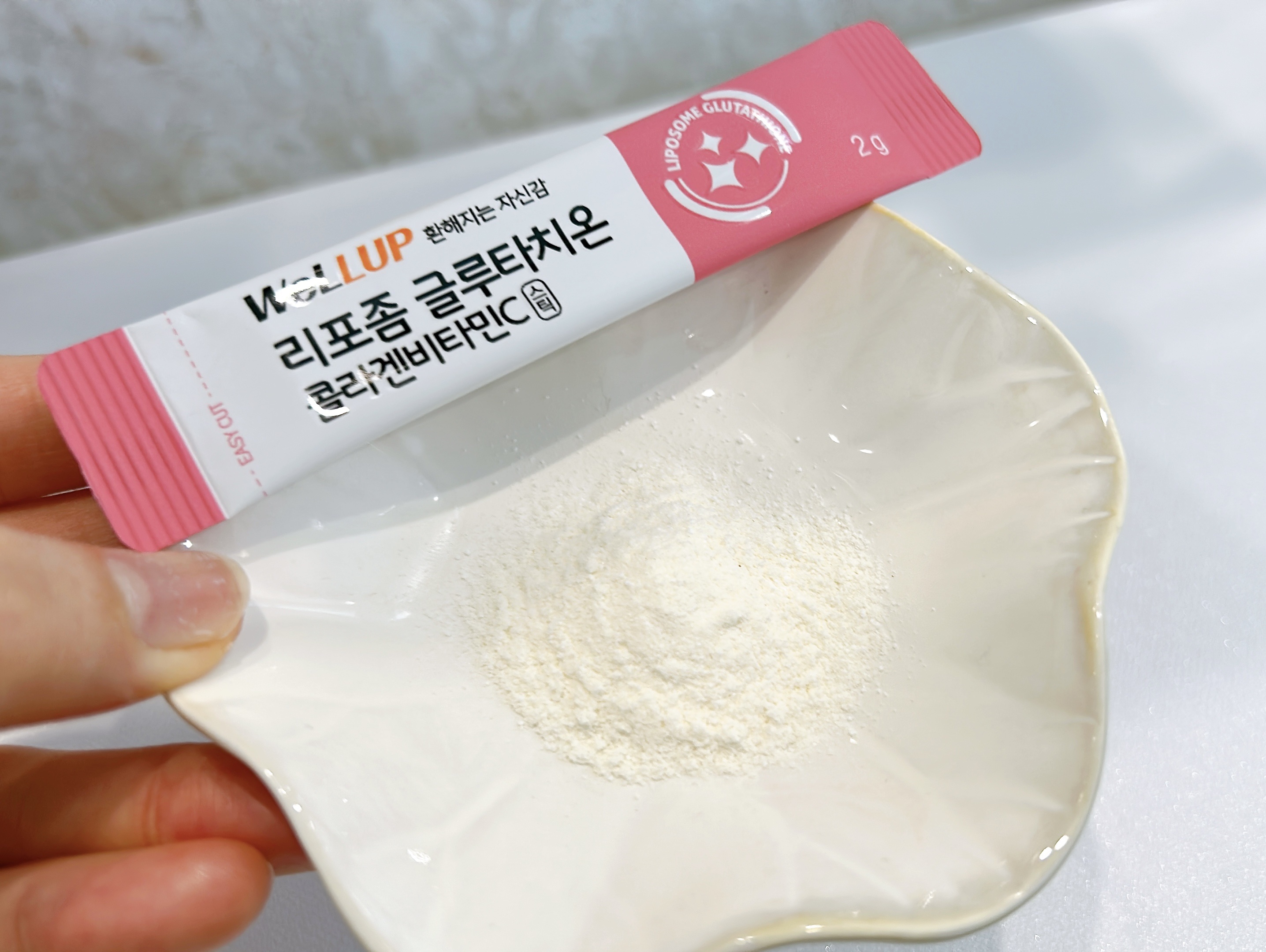 Well Up リポソームグルタチオンコラーゲンビタミンC/RAWEL/美容サプリメントを使ったクチコミ（3枚目）