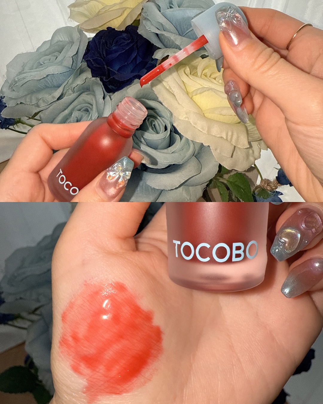 ジューシーベリープランピングリップオイル/TOCOBO/リップグロスを使ったクチコミ（2枚目）