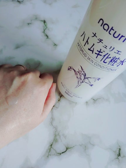 ハトムギ化粧水(ナチュリエ スキンコンディショナー R )/ナチュリエ/化粧水を使ったクチコミ(2枚目)