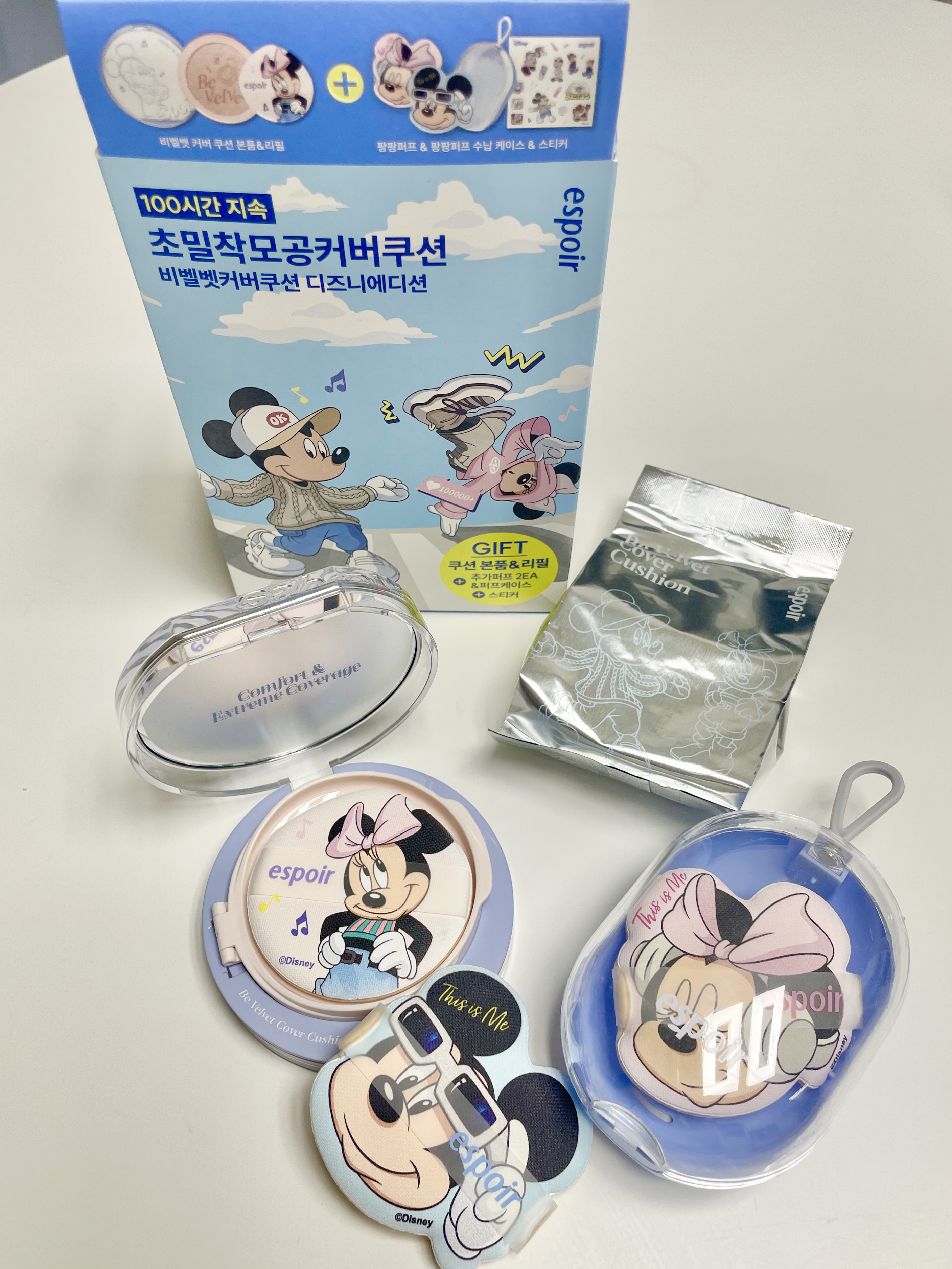 ビーベルベットカバークッション/espoir/クッションファンデーションを使ったクチコミ（1枚目）