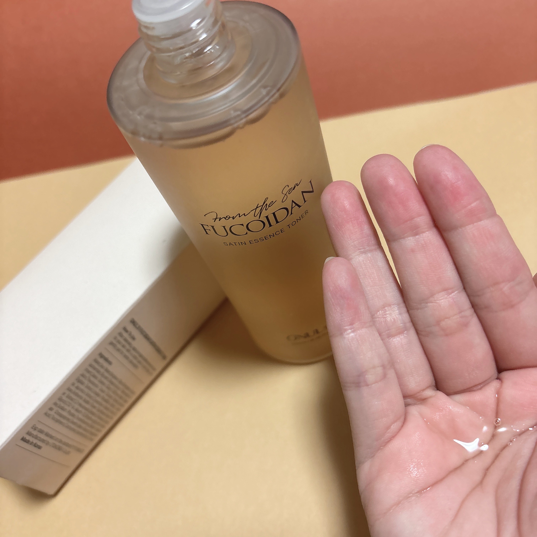 フコイダンサテンエッセンストナー/ONUL31/化粧水を使ったクチコミ（2枚目）