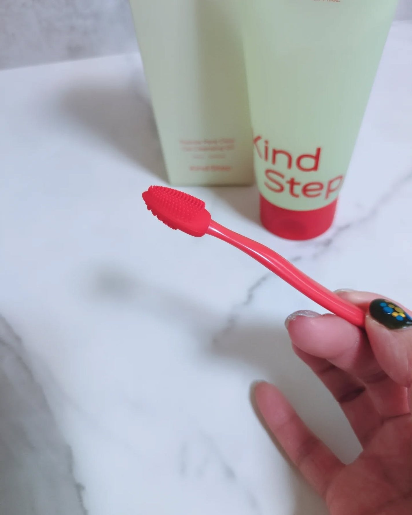 ティーツリージェルクレンジングオイル/KindStep/クレンジングジェルを使ったクチコミ(7枚目)