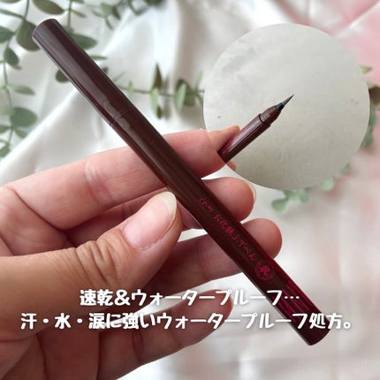 お化粧ふでぺん 目元用 細筆/くれ竹 /リキッドアイライナーを使ったクチコミ(2枚目)