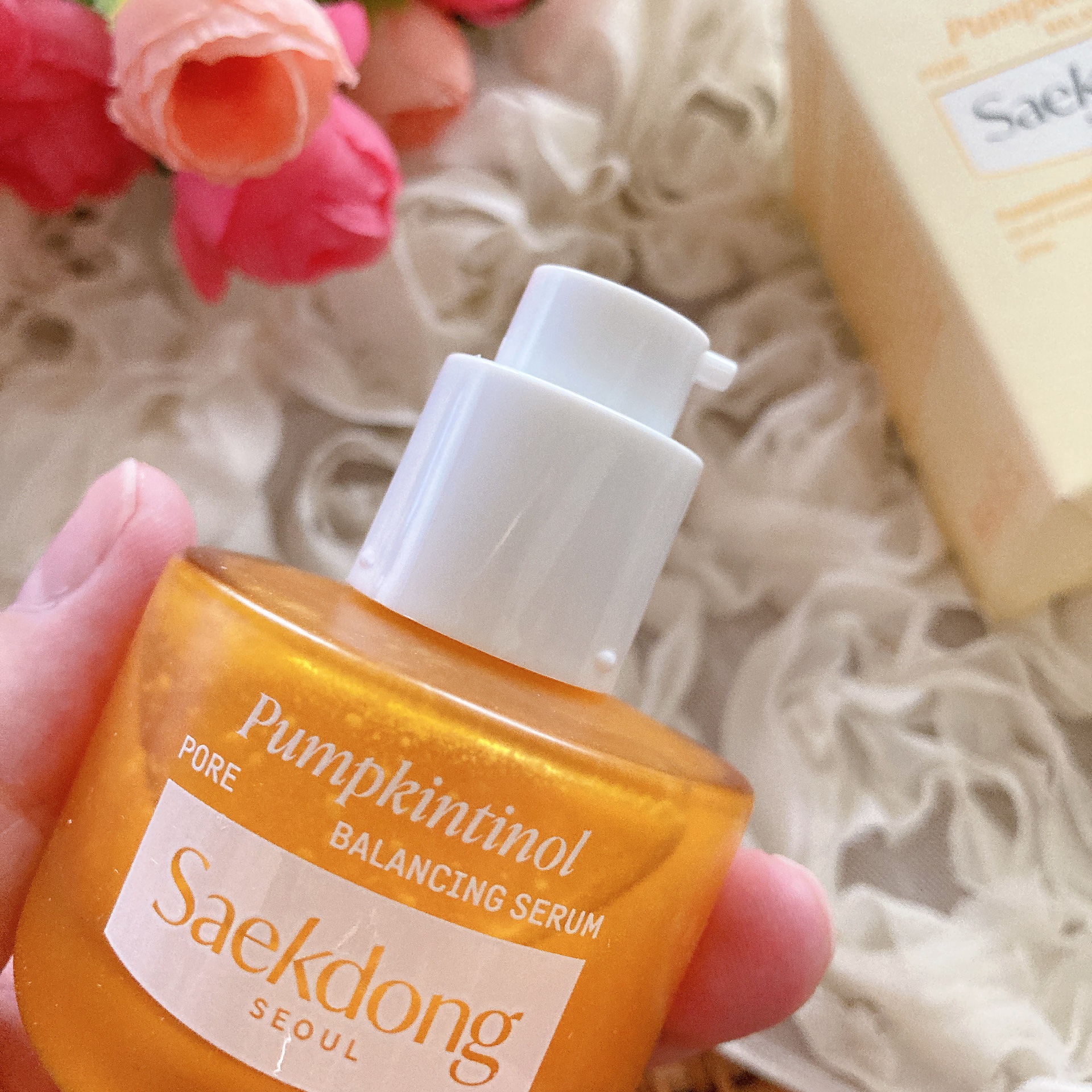 PUMPKINTINOL セラム/Saekdong SEOUL/美容液を使ったクチコミ（2枚目）