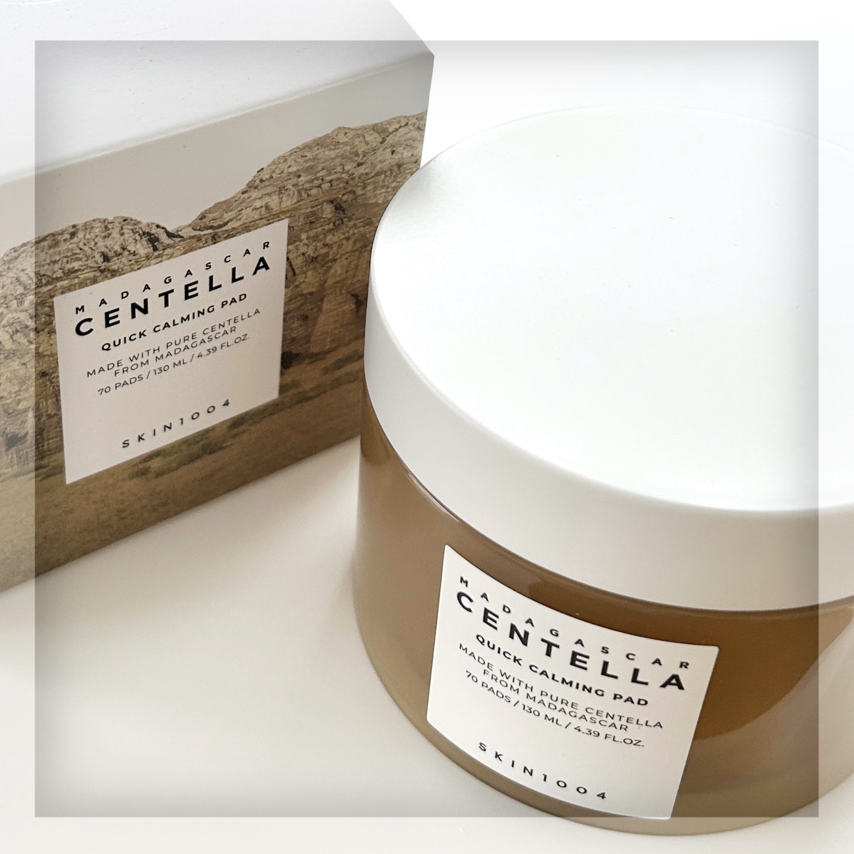 センテラ クイックカーミングパッド/SKIN1004/トナーパッドを使ったクチコミ（1枚目）